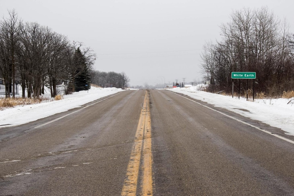 On the road to White Earth, Minn. © Jolene Yazzie for Al Jazeera America